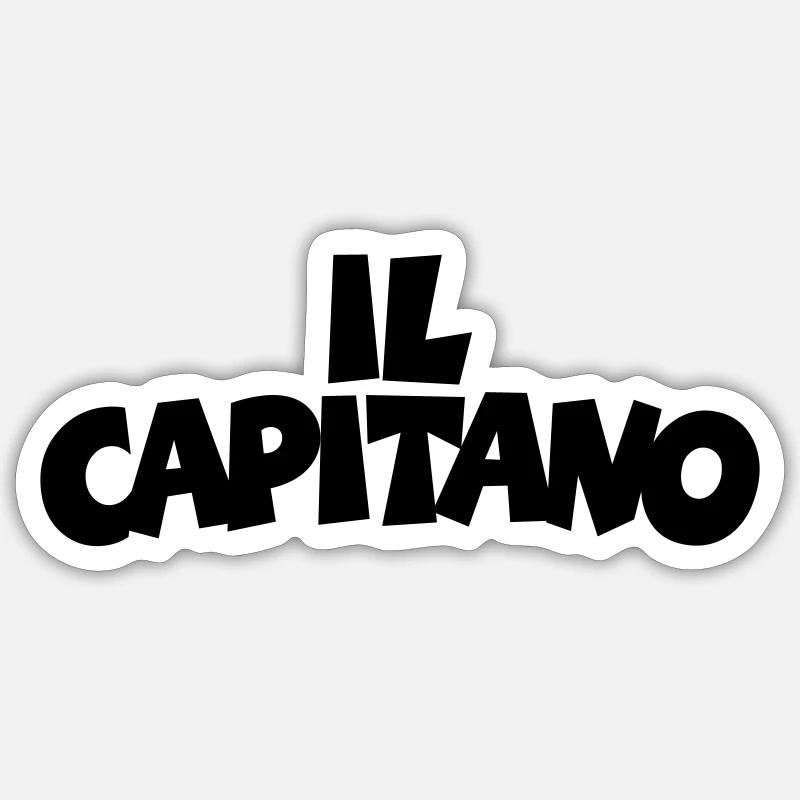 Il Capitano Sticker size S (10 x 10 cm)