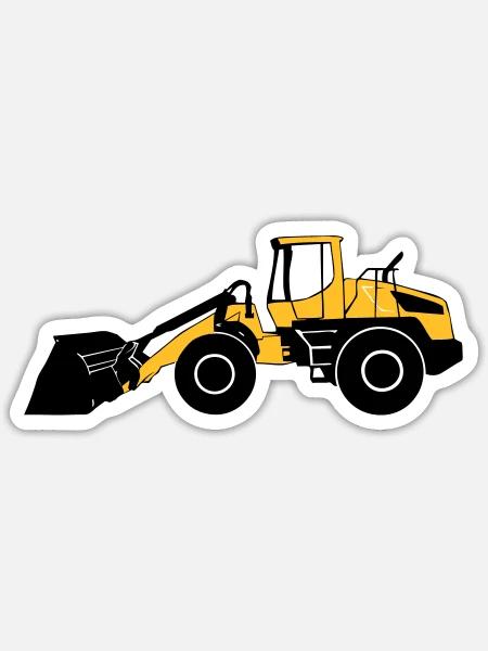- Sticker size S (10 x 10 cm) - white matte