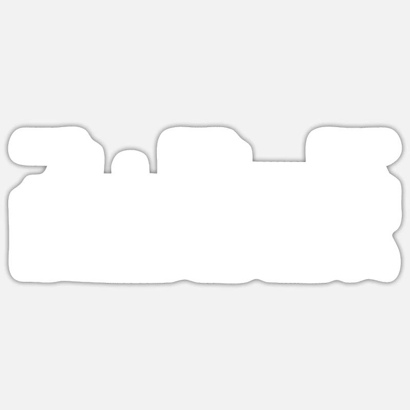 2 + 2 nerd nerd geek t shirt funny math Sticker size S (10 x 10 cm)