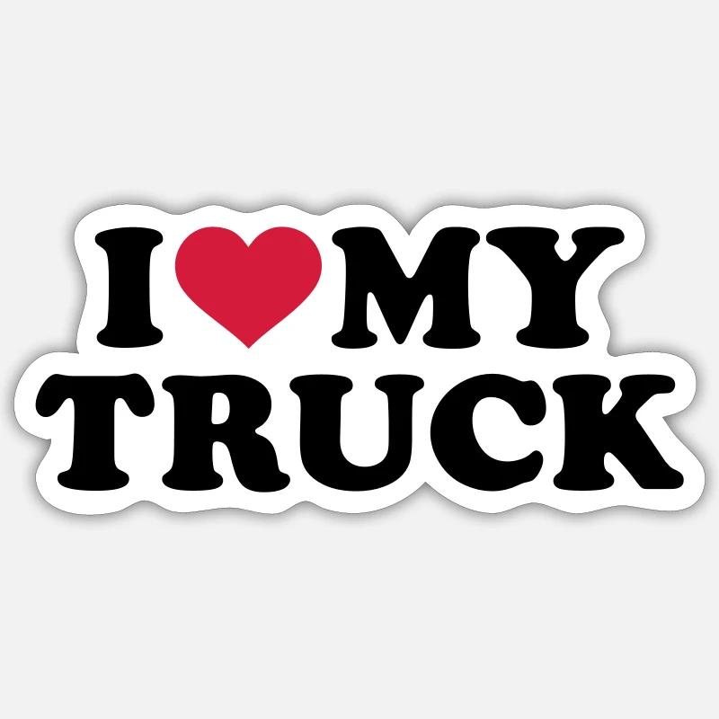 LKW Sticker Größe S (10 x 10 cm)