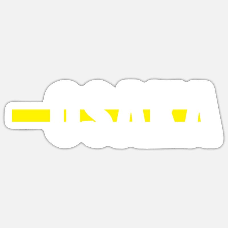OSAKA - Sticker size S (10 x 10 cm) - white matte