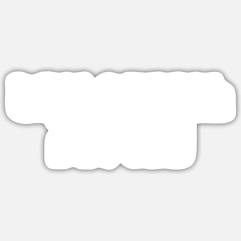 tscheggsch de Pögg Schweizerdeutsch - Sticker Größe S (10 x 10 cm) - Mattweiß