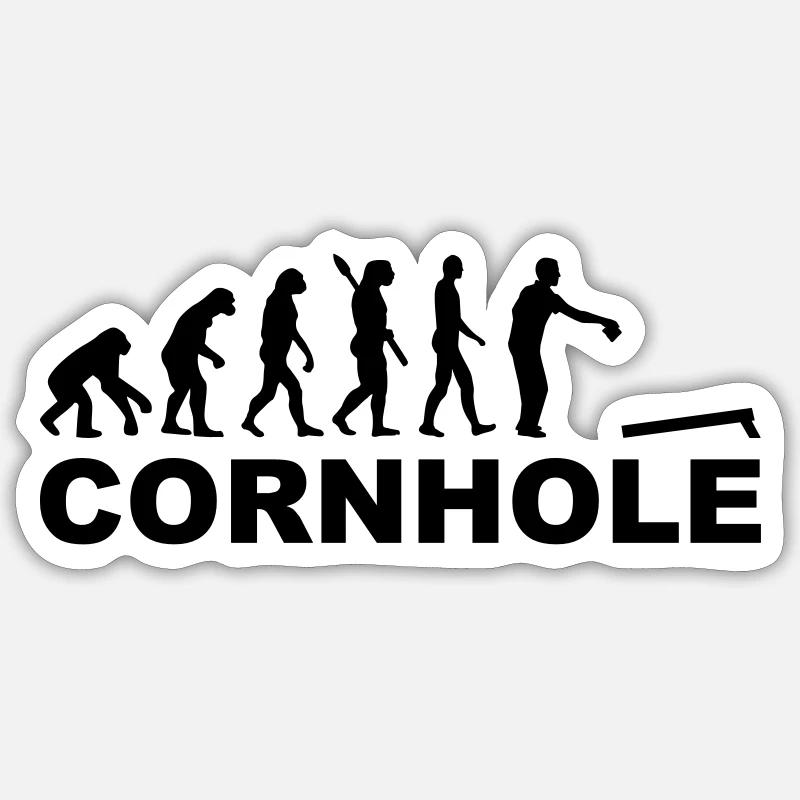 Cornhole Sticker Größe S (10 x 10 cm)