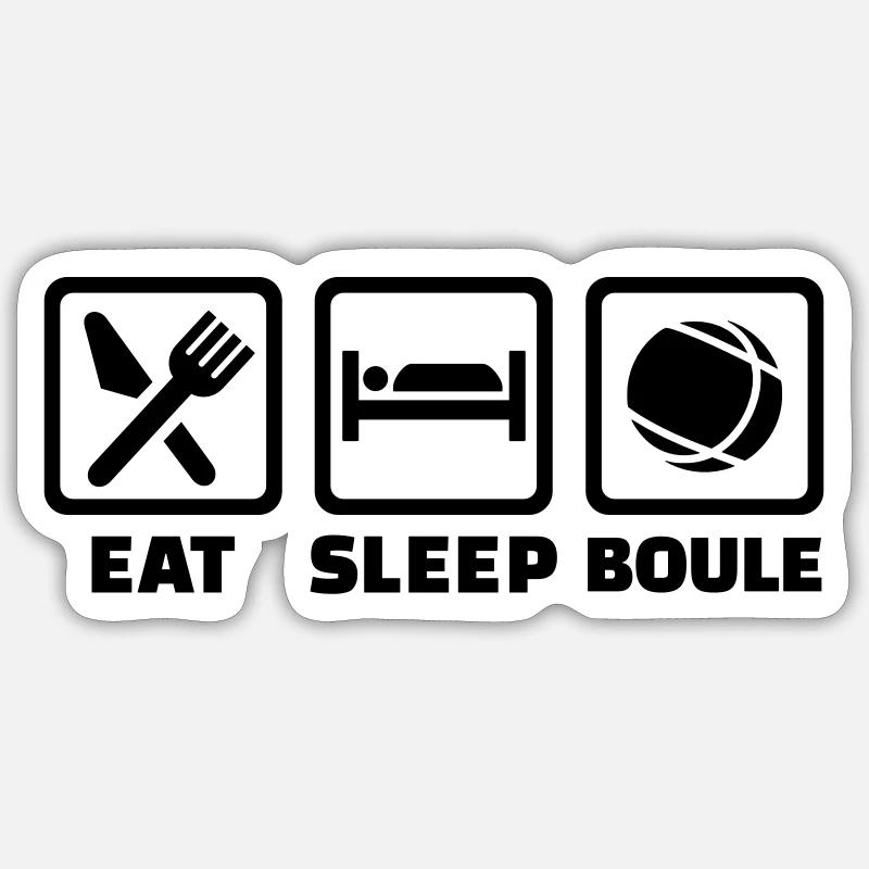 Boule Sticker Größe S (10 x 10 cm)