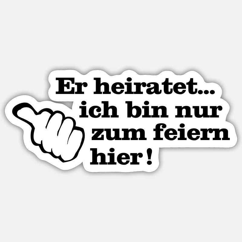 Sticker Größe S (10 x 10 cm) - 