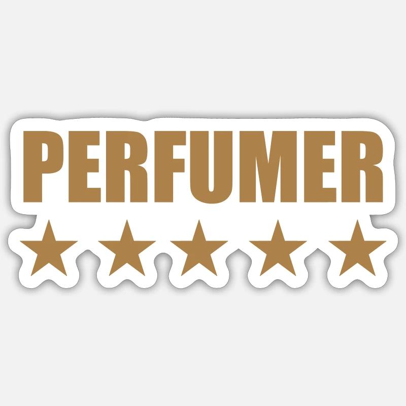 Parfum / Parfumeur / Parfumerie / Perfumer Sticker taille S (10 x 10 cm)
