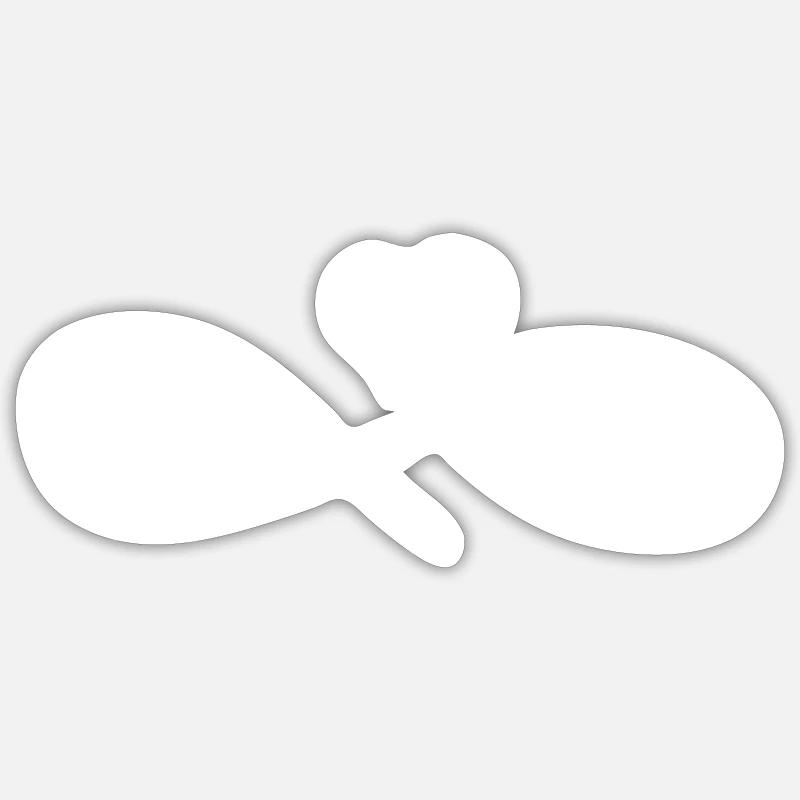 Sticker taille S (10 x 10 cm) - 