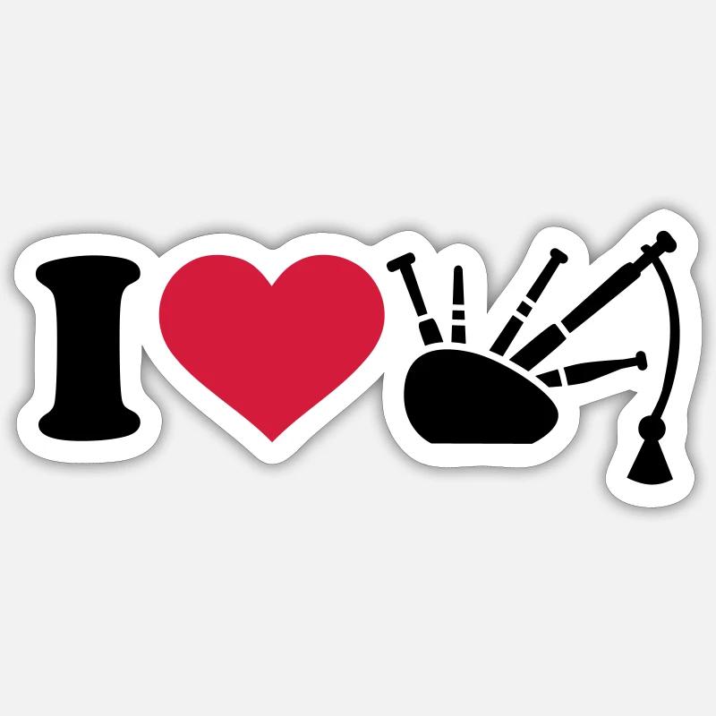 cornemuses Sticker taille S (10 x 10 cm)