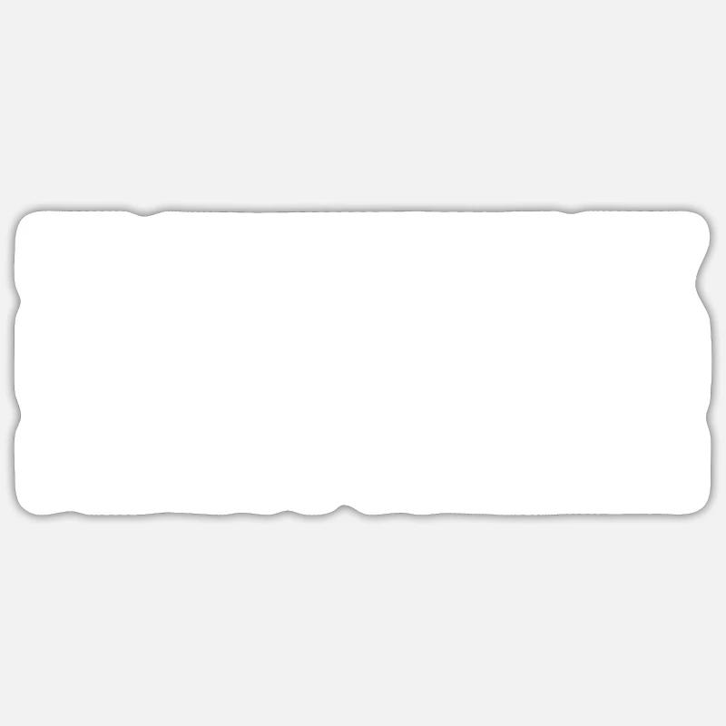 lévrier - Sticker taille S (10 x 10 cm) - blanc mat