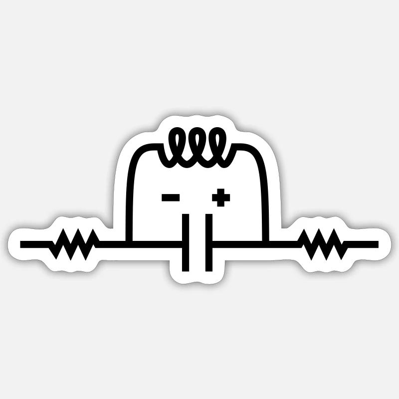 Sticker taille S (10 x 10 cm) - 