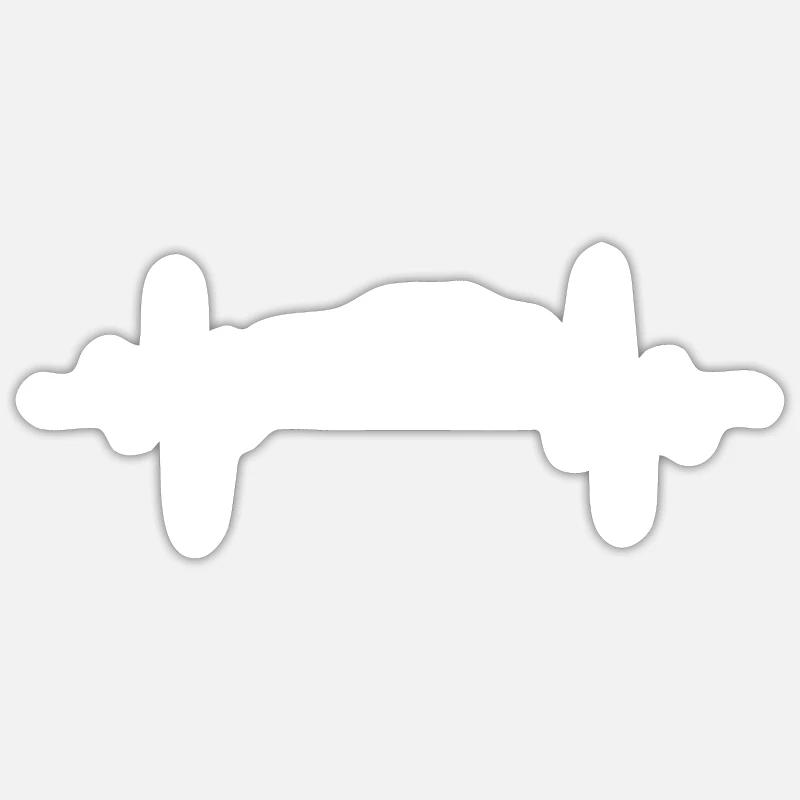Sticker Größe S (10 x 10 cm) - 