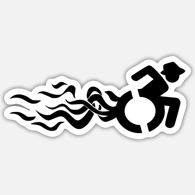 Sticker Größe S (10 x 10 cm) - 