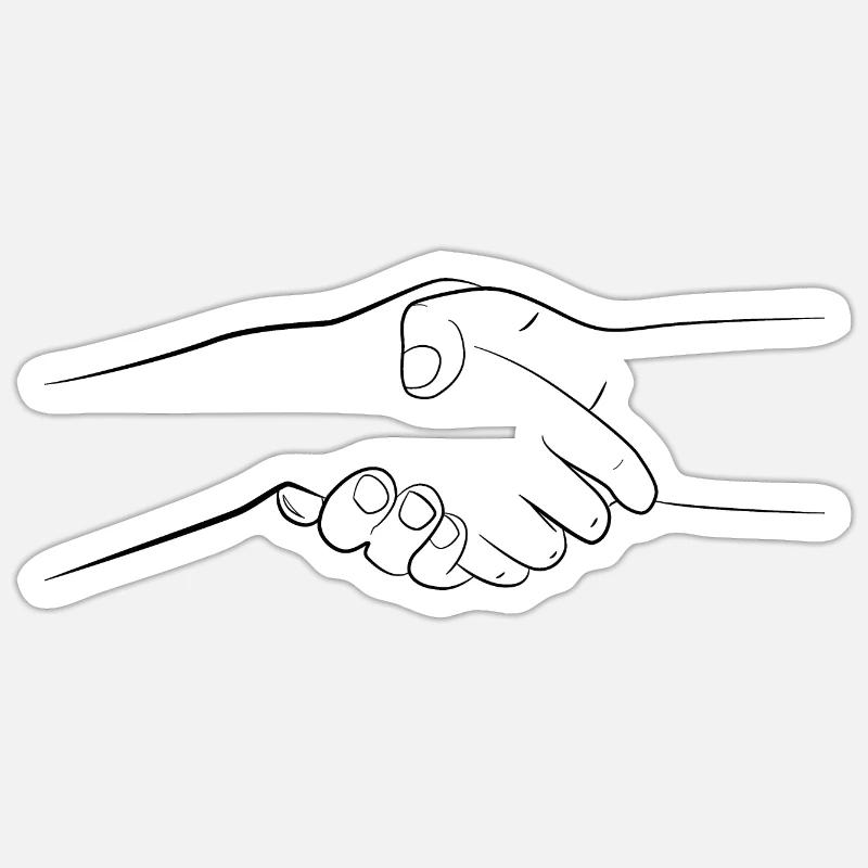 Sticker Größe S (10 x 10 cm) - 