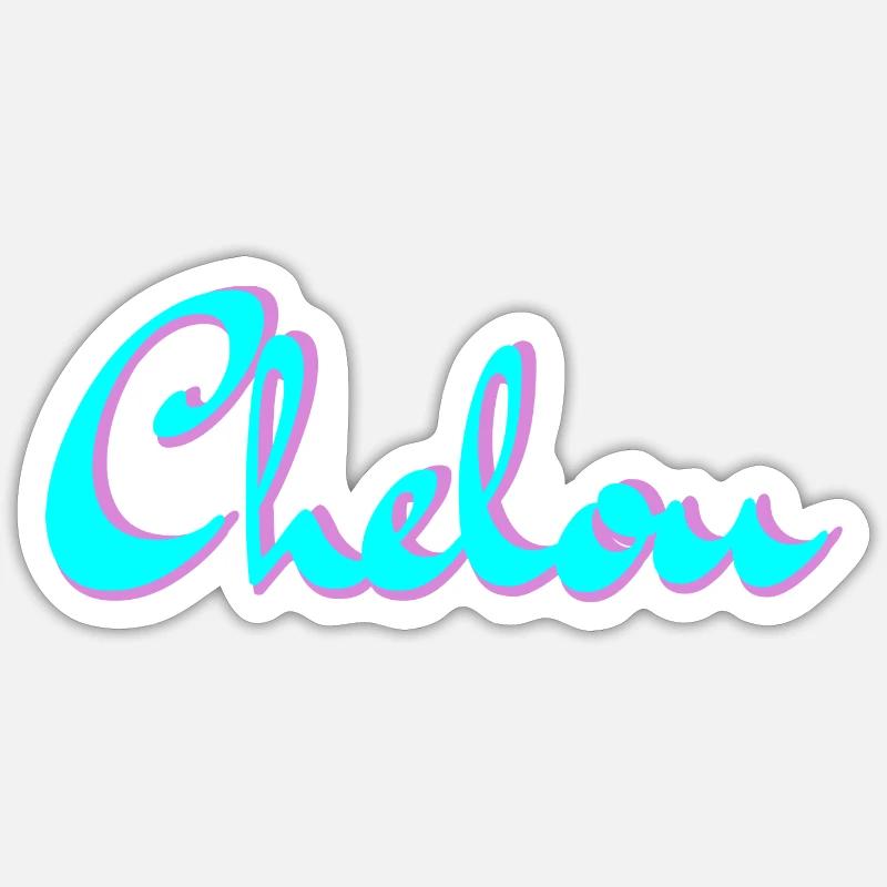 Chelou 3 - Sticker size S (10 x 10 cm) - white matte