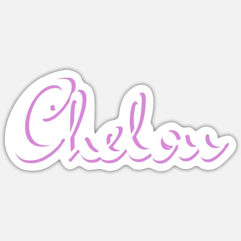 Chelou 4 - Sticker size S (10 x 10 cm) - white matte