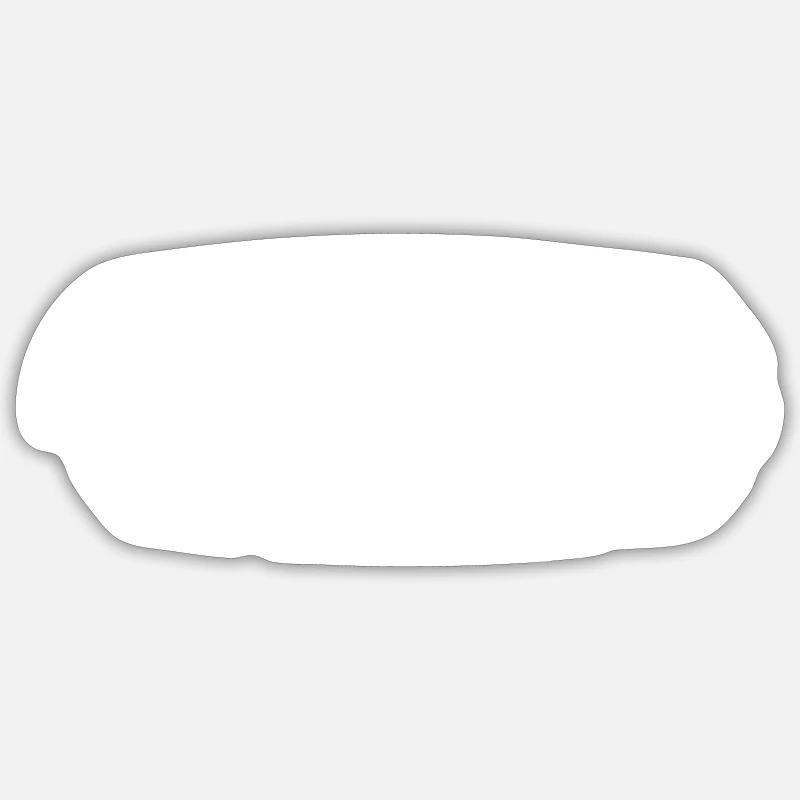 Arbeit - Sticker Größe S (10 x 10 cm) - Mattweiß