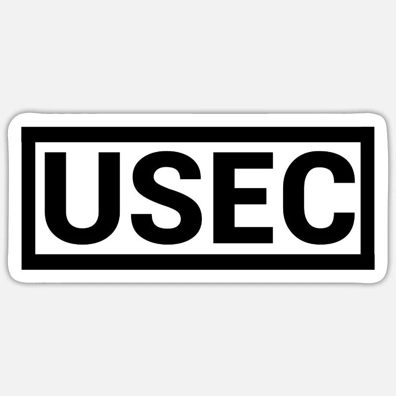 usec Sticker Größe S (10 x 10 cm)