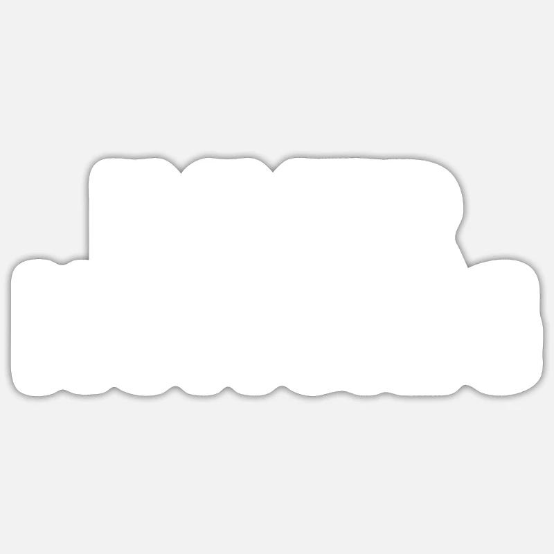 Immer Hungrig Sticker Größe S (10 x 10 cm)