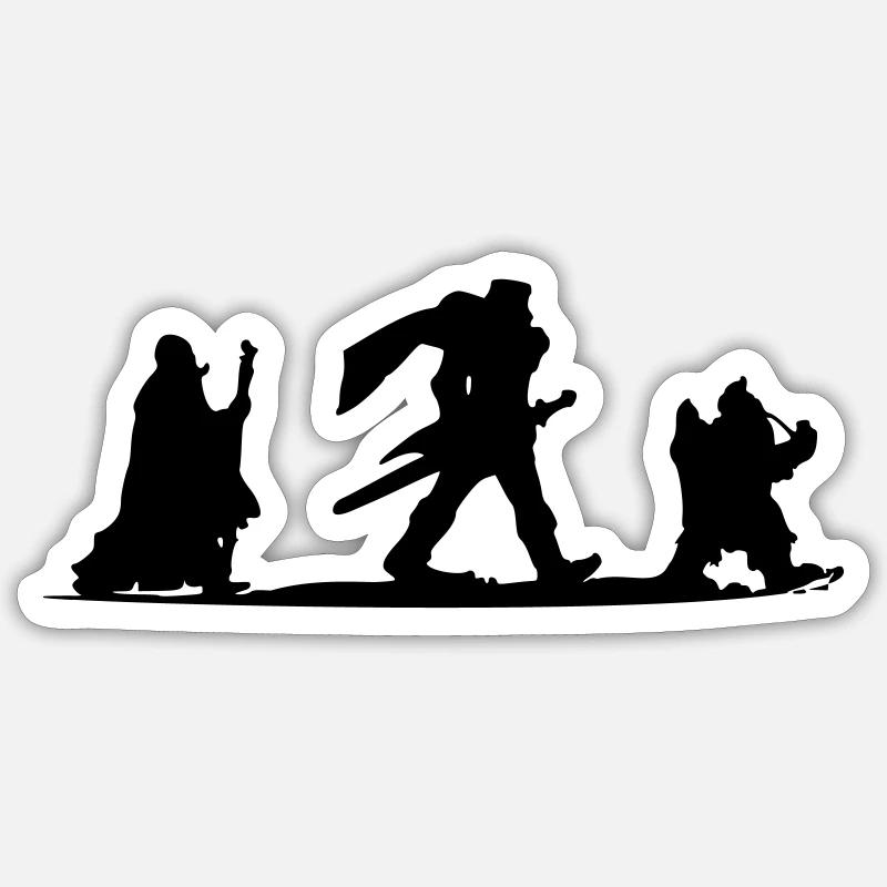 Sticker size S (10 x 10 cm) - 