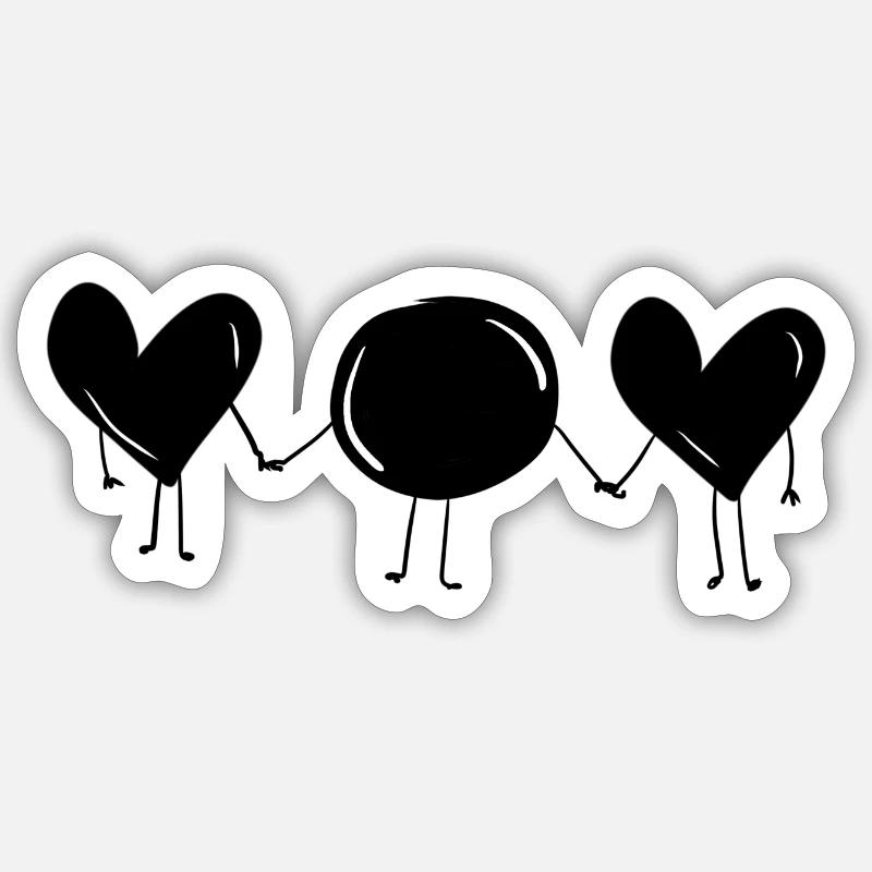 Sticker taille S (10 x 10 cm) - 