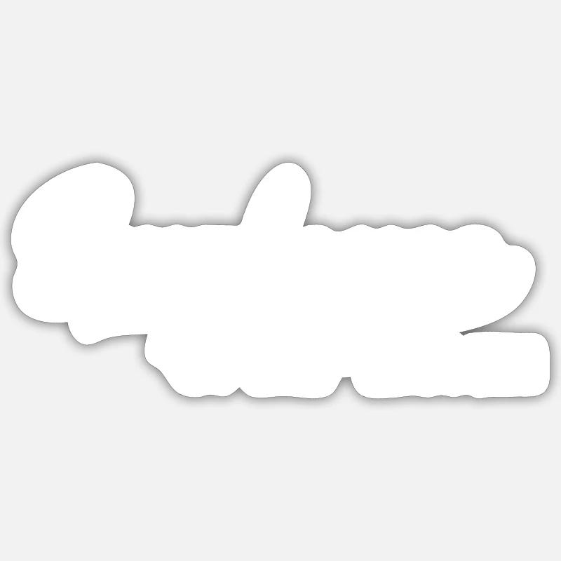 Employé du mois Sticker taille S (10 x 10 cm)