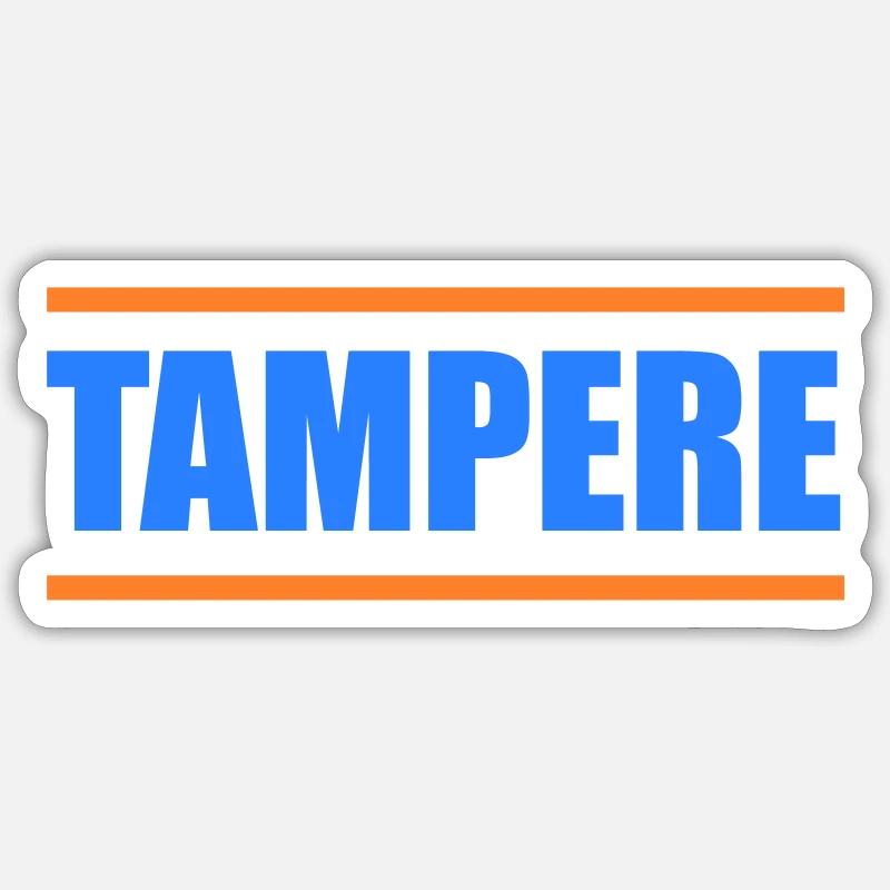 Tampere Sticker size S (10 x 10 cm)