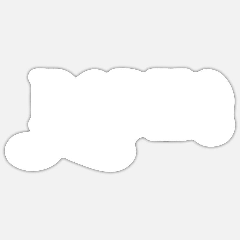 Rodeo - Sticker size S (10 x 10 cm) - white matte