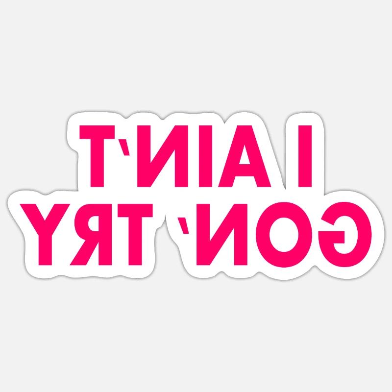 Sticker Größe S (10 x 10 cm) - 
