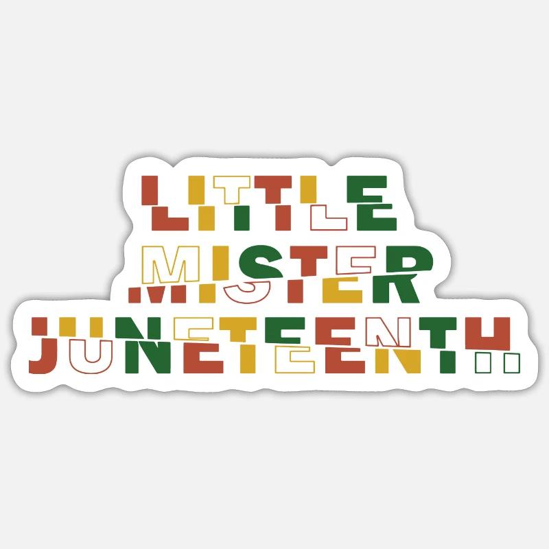 Juneteenth Black History Day Pride Gift Sticker size S (10 x 10 cm)
