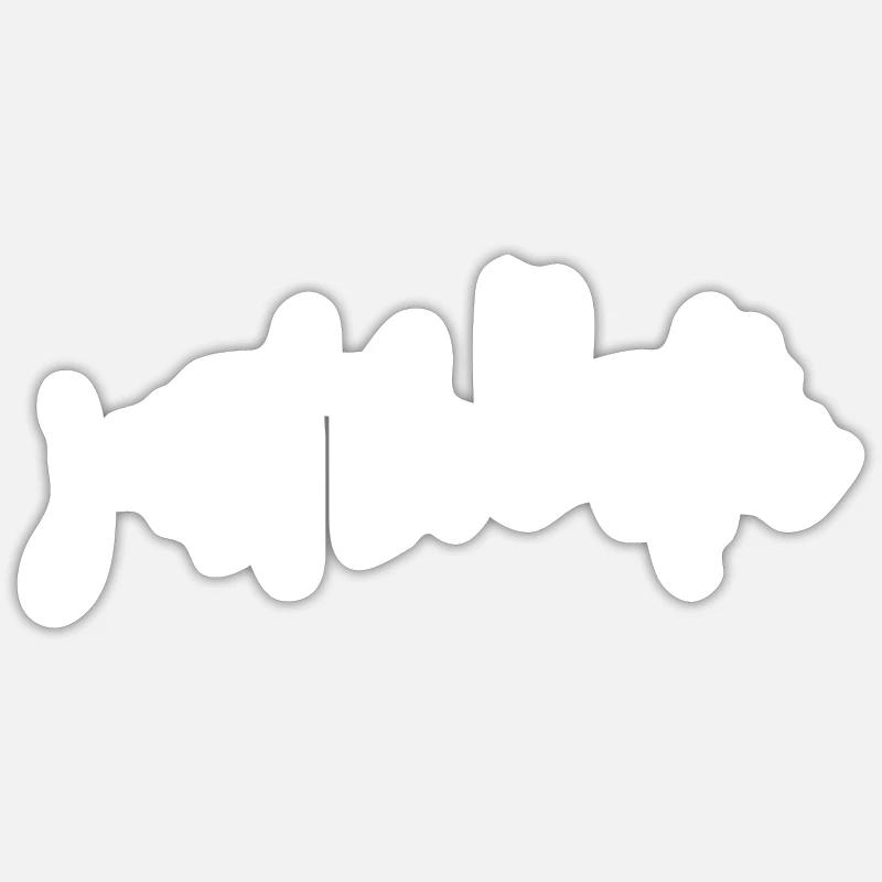 Respirez simplement Sticker taille S (10 x 10 cm)