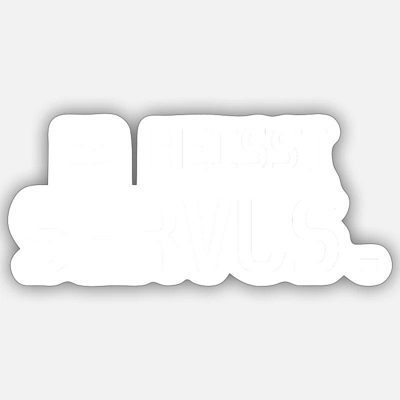 Sticker Größe S (10 x 10 cm) - 