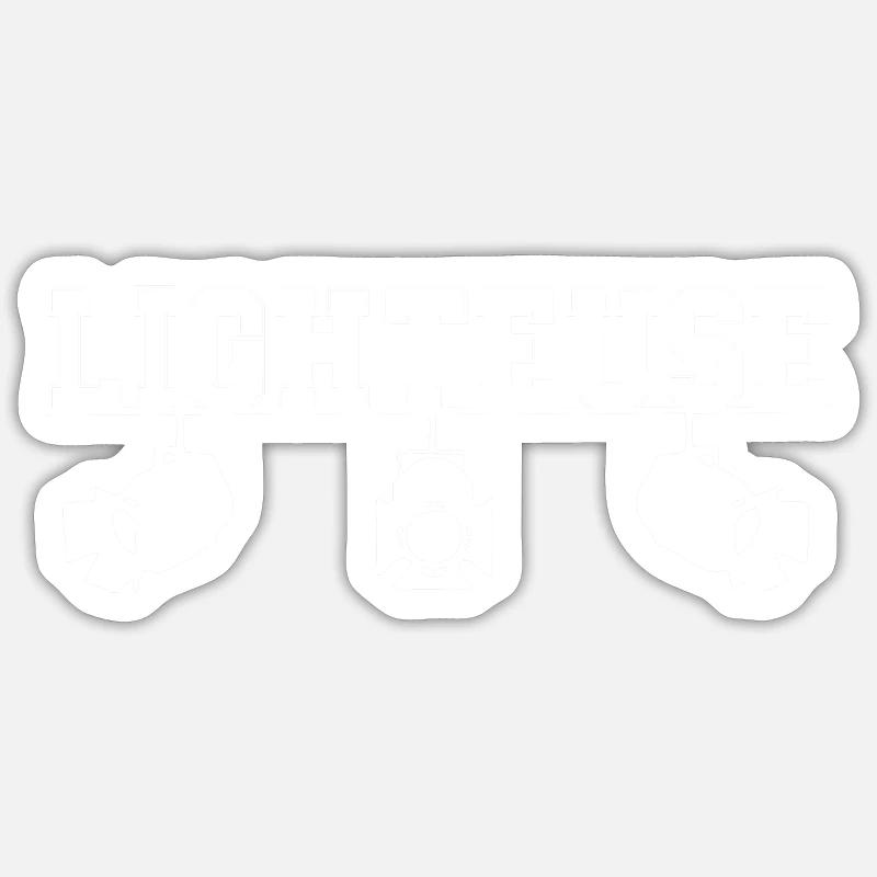 LIGHTEUSE Sticker taille S (10 x 10 cm)