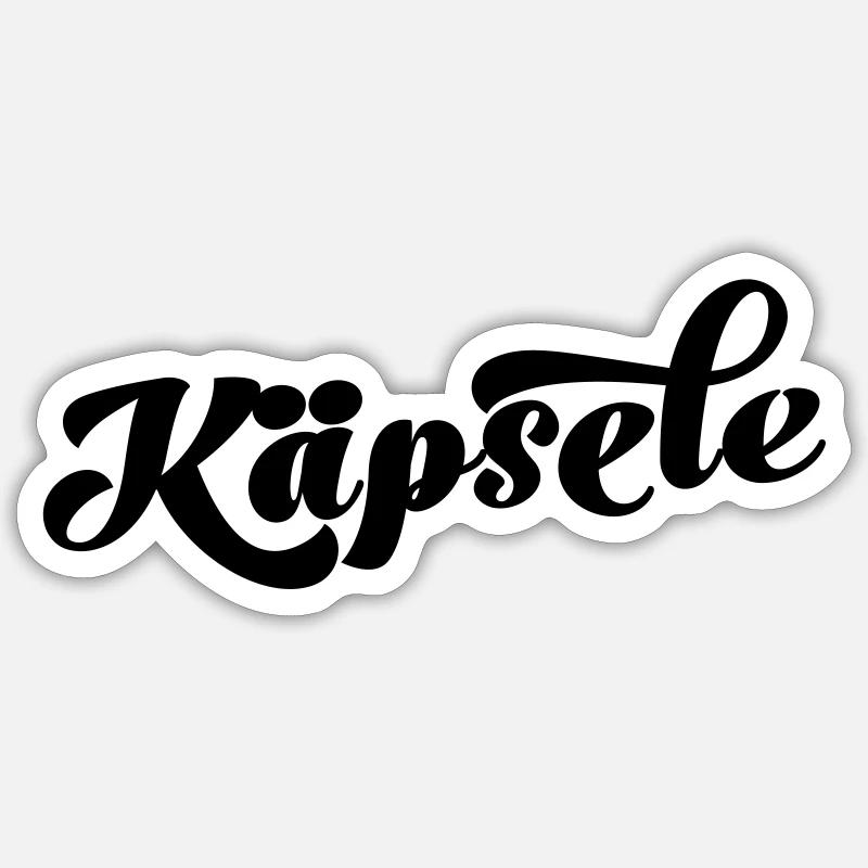 Käpsele Sticker Größe S (10 x 10 cm)