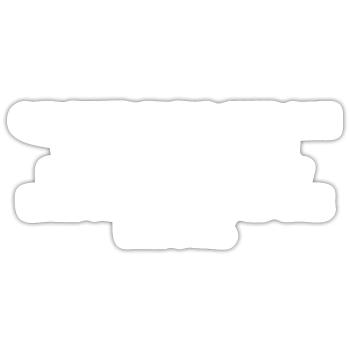 citation, dicton, pensée, précepte, conseil - Sticker taille S (10 x 10 cm) - blanc mat - Devant