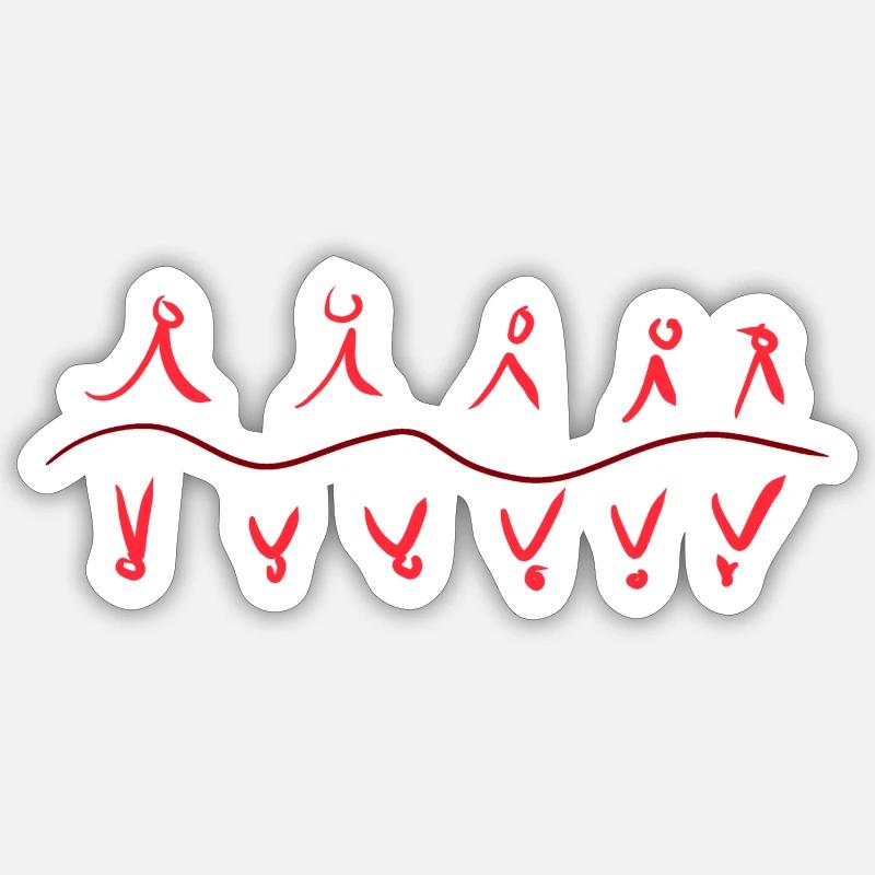 Sticker size S (10 x 10 cm) -