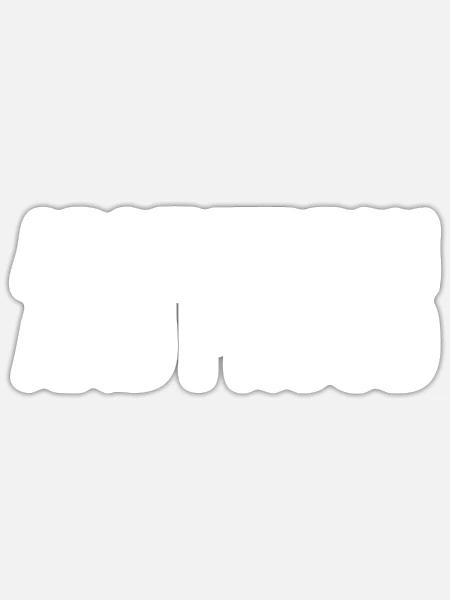 Argentin et fier Argentin Argentin - Sticker taille S (10 x 10 cm) - blanc mat
