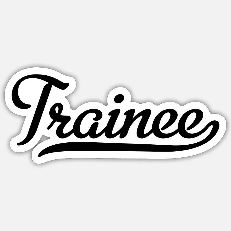 Trainee Sticker size S (10 x 10 cm)
