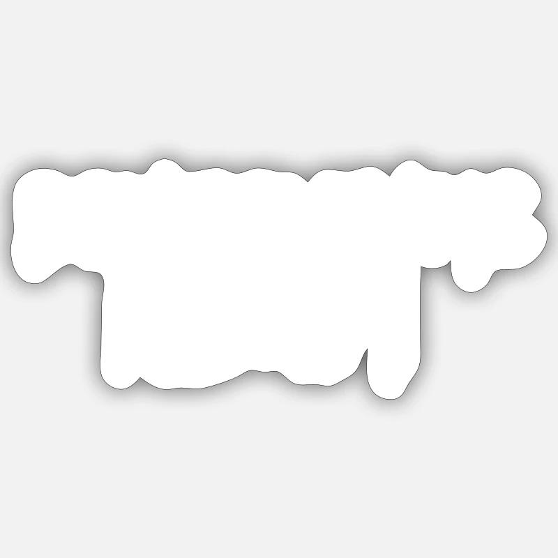 Dont bully me ill Sticker size S (10 x 10 cm)