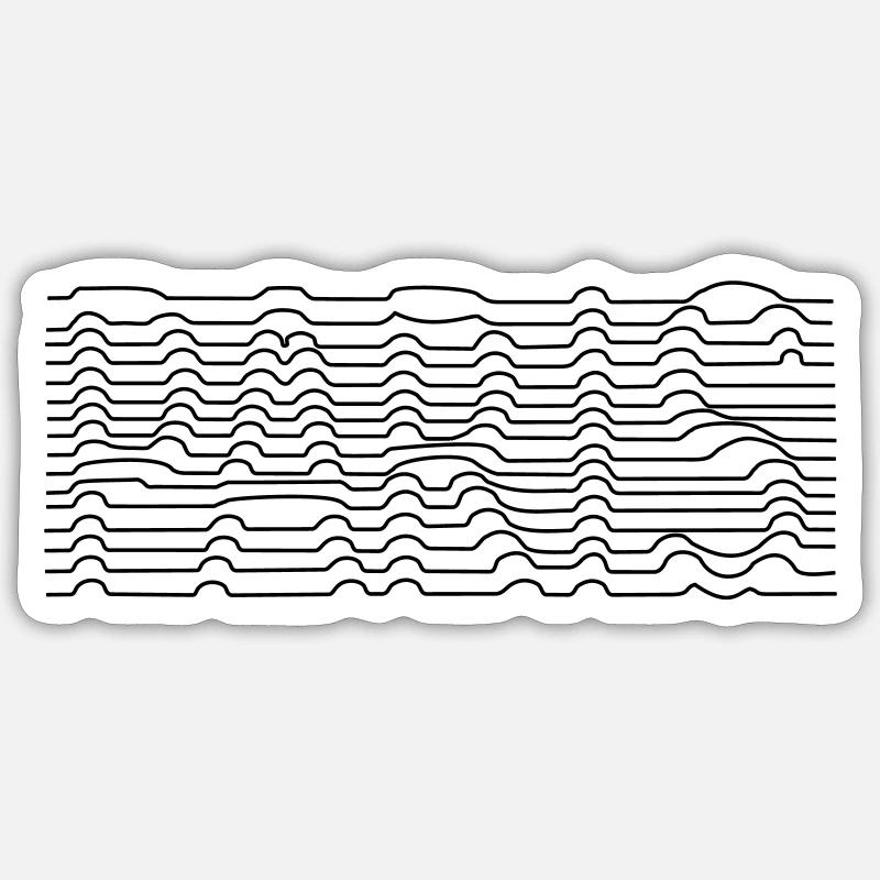 Paris - Sticker Größe S (10 x 10 cm) - Mattweiß