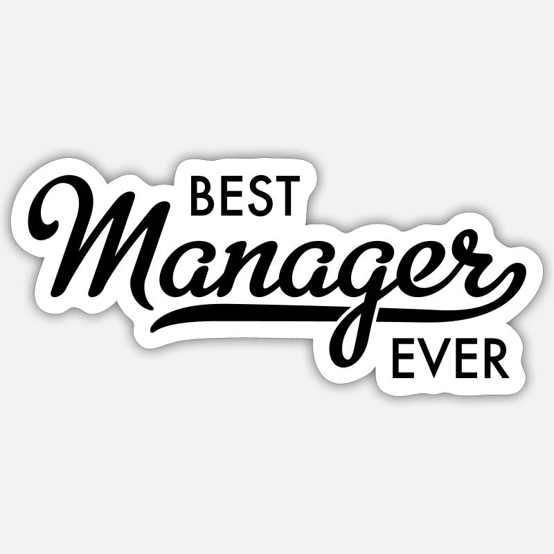 Manager Sticker size S (10 x 10 cm)