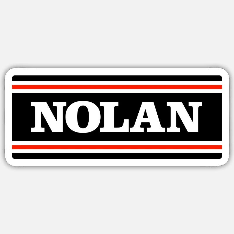 NOLAN Sticker size S (10 x 10 cm)