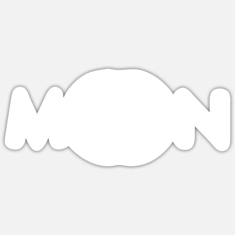 Lune Sticker taille S (10 x 10 cm)