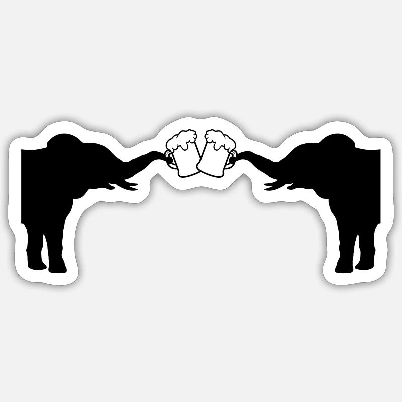 Sticker Größe S (10 x 10 cm) -