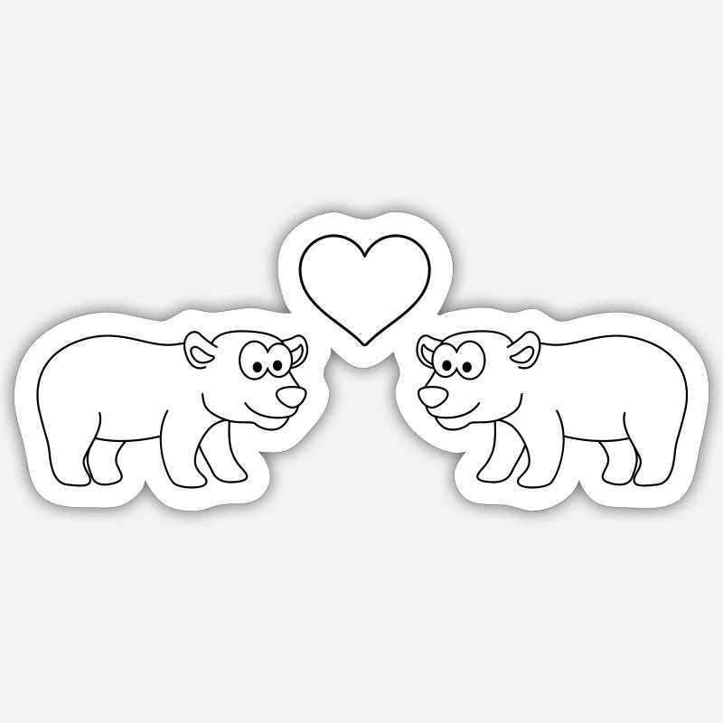 Sticker Größe S (10 x 10 cm) - 