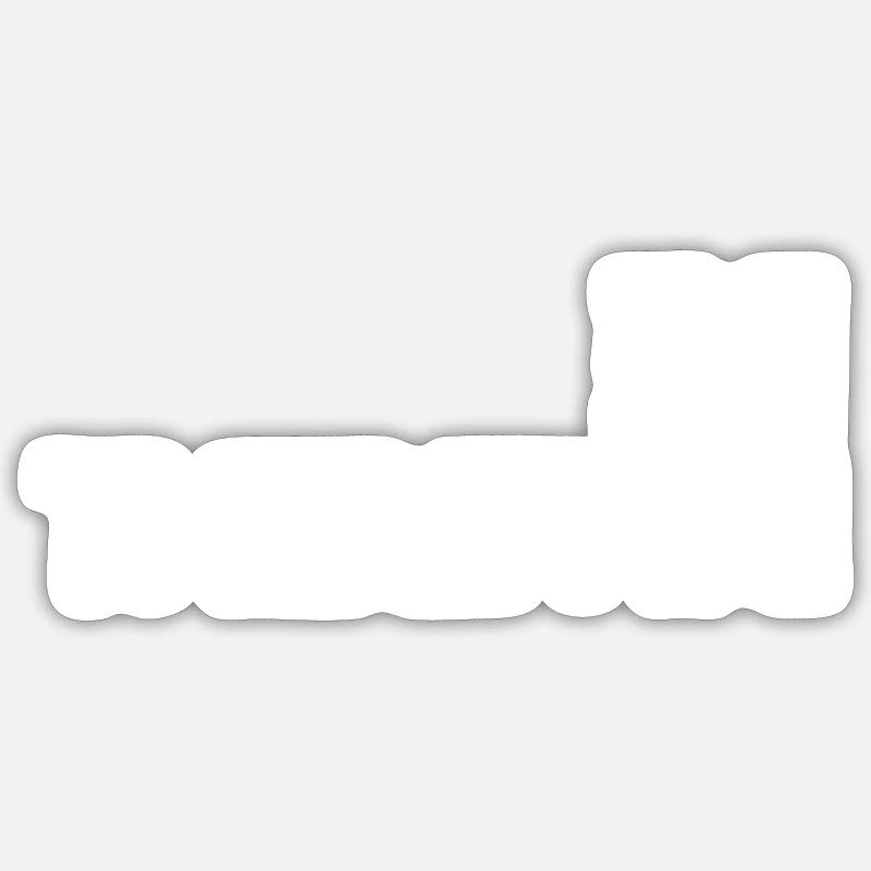 Être différent Sticker taille S (10 x 10 cm)