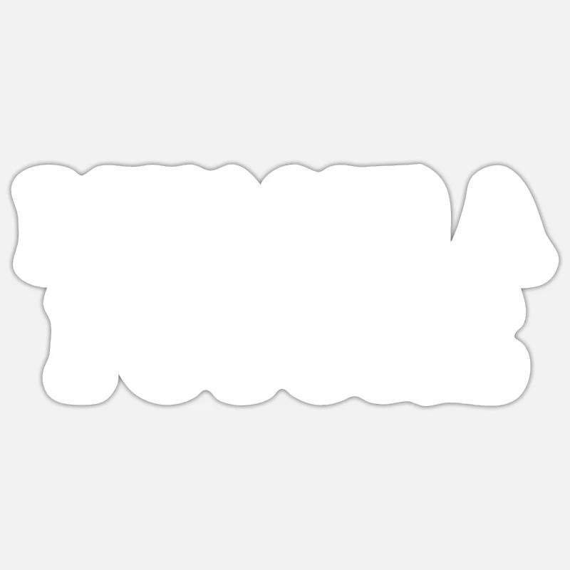 I want a future - Sticker size S (10 x 10 cm) - white matte