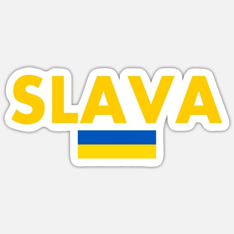 Ucraina Sticker formato S (10 x 10 cm)