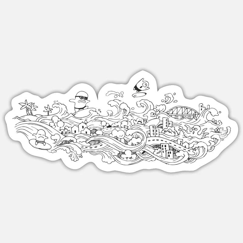 Sticker size S (10 x 10 cm) - 