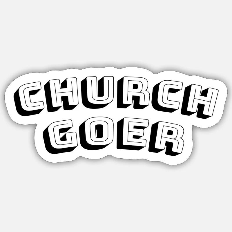 Pratiquant - Sticker taille S (10 x 10 cm) - blanc mat