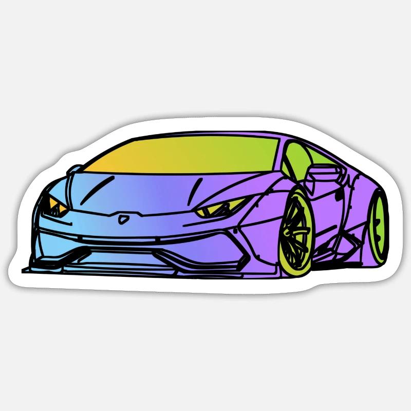 Sticker taille S (10 x 10 cm) - 